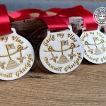 10+ Bulk Packs Custom Logo Eco Wooden Medals