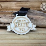 10+ Bulk Packs Custom Logo Eco Wooden Medals