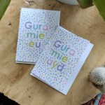 "Gura mie ayd" Thank you card